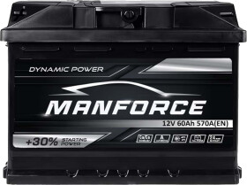 Аккумулятор MANFORСE 6 CT-60-L Dynamic Power MF605701L2