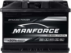 Акумулятор MANFORСE 6 CT-60-L Dynamic Power MF605701L2