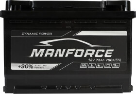 Аккумулятор MANFORСE 6 CT-75-R Dynamic Power MF757500L3