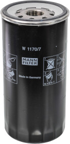 Масляный фильтр Mann W 1170/7
