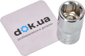 Торцева головка Alloid ТГ-40115М 15 мм 1/2