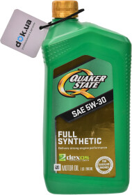 Моторное масло QUAKER STATE Full Synthetic 5W-30 синтетическое