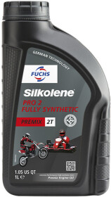 Моторное масло 2T Fuchs Silkolene Pro 2 синтетическое