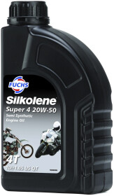 Моторна олива 4Т Fuchs Silkolene Super 4 20W-50 напівсинтетична