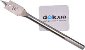 Свердло Intertool перове по дереву SWF-1615 16 мм