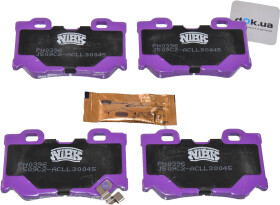 Тормозные колодки NiBK PN0396