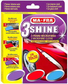 Набор салфеток MA-FRA Shine 309 микрофибра 3 шт