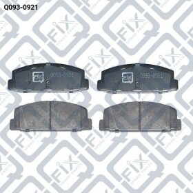 Тормозные колодки Q-Fix Q0930921