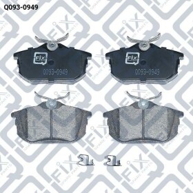 Тормозные колодки Q-Fix Q0930949