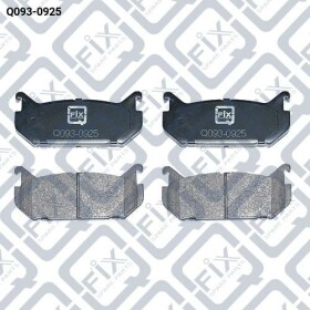 Тормозные колодки Q-Fix Q0930925