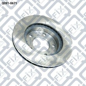 Тормозной диск Q-Fix Q0910671