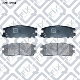 Тормозные колодки Q-Fix Q0930963