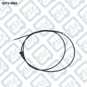 Тросик замка капота Q-Fix q3740683