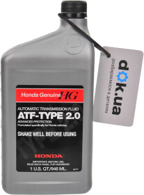 Трансмісійна олива Honda ATF-Type 2.0