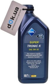 Моторное масло Aral SuperTronic K 5W-30 синтетическое