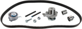 Комплект ремня ГРМ + помпа Febi 104866