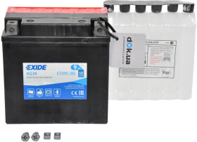 Аккумулятор Exide 6 CT-9-L AGM ETX9C-BS