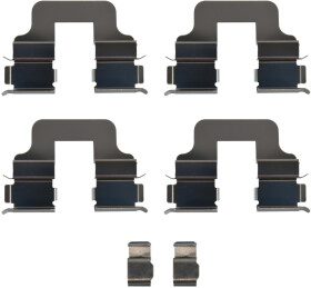 Комплектующие дисковых тормозных колодок Febi 181500