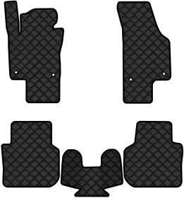 Комплект ковриков EVAtech VW1693CL5AV4BBB черный