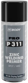 Ґрунт аерозольний HB Body цинковий P311 Zinc Welding Primer чорний