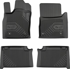 Комплект килимків Frogum No.77 FG77408616 чорний без логотипа