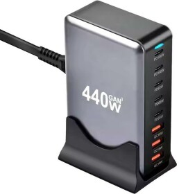 Мережевий зарядний пристрій XoKo QC-400 Gan3 QC-400 440 Вт