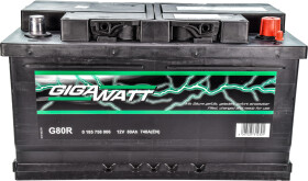 Акумулятор Gigawatt 6 CT-80-R 0185758006