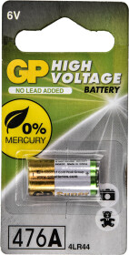 Батарейка GP High Voltage 25-1077 4LR44 6 V 1 шт