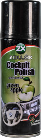 Полироль для салона Zollex Cockpit Polish зеленое яблоко 200 мл