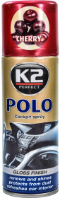 Полироль для салона K2 Polo Cockpit вишня 200 мл