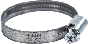 Хомут Norma 35509c7w1 червячный 35-50 мм сталь оцинкованная W1 1 шт