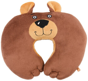 Подушка-іграшка Kerdis "Ведмідь" коричнева без логотипа 4820198830502