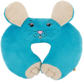 Подушка-іграшка Kerdis "Мишка" синя без логотипа 4820198830526