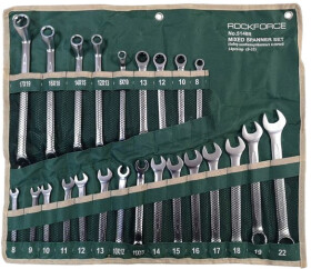 Набор ключей Rockforce RF5148R 8x10-17x19 мм, 8-22 мм 24 шт