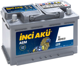 Акумулятор Inci Aku 6 CT-70-R Start-Stop AGM Leo L3070076013