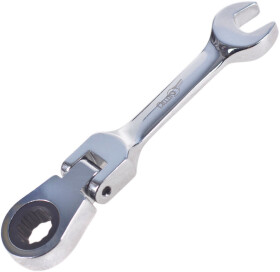 Ключ тріскачка комбінований Alloid КТУ-2091-10К I-подібний 10 мм з шарніром