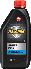 Моторное масло 2T Texaco Havoline Super 2T-X полусинтетическое