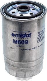 Топливный фильтр Misfat M609