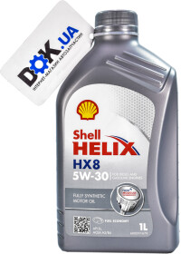 Моторное масло Shell Helix HX8 5W-30 синтетическое
