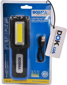 Автомобільний ліхтар Bosma Rechargeable LED Pocket Light 6780