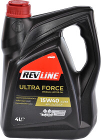 Моторное масло Revline Ultra Force 15W-40 минеральное