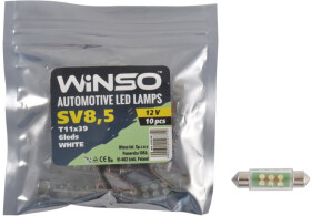 Автолампа Winso T11x39 SV8,5 127710