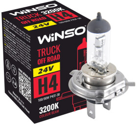 Автолампа Winso Truck Off Road H4 P43t-38 90 W 100 W прозрачная 724410