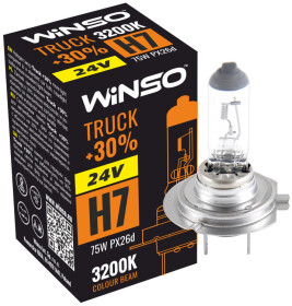 Автолампа Winso H7 PX26d 75 W 724700
