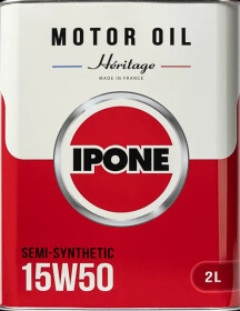 Моторное масло 4T Ipone Heritage 15W-50 полусинтетическое