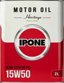 Моторна олива 4Т Ipone Heritage 15W-50 напівсинтетична