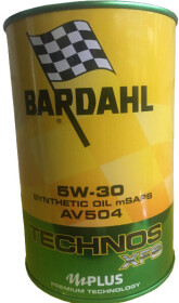 Моторна олива Bardahl Technos XFS AV504 C60 5W-30 синтетична