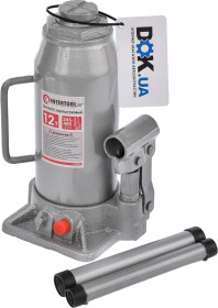 Домкрат Intertool пляшковий гідравлічний 12 т GT0026