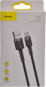 Кабель Baseus Cafule CATKLF-CG1 USB - USB type-C 2 м