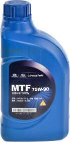 Трансмиссионное масло Hyundai MTF GL-4 75W-90 синтетическое